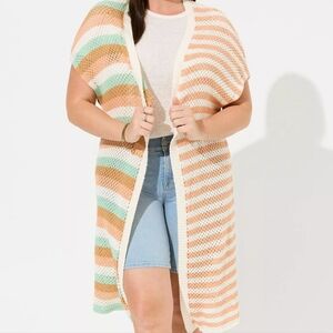 Torrid Sweater Duster